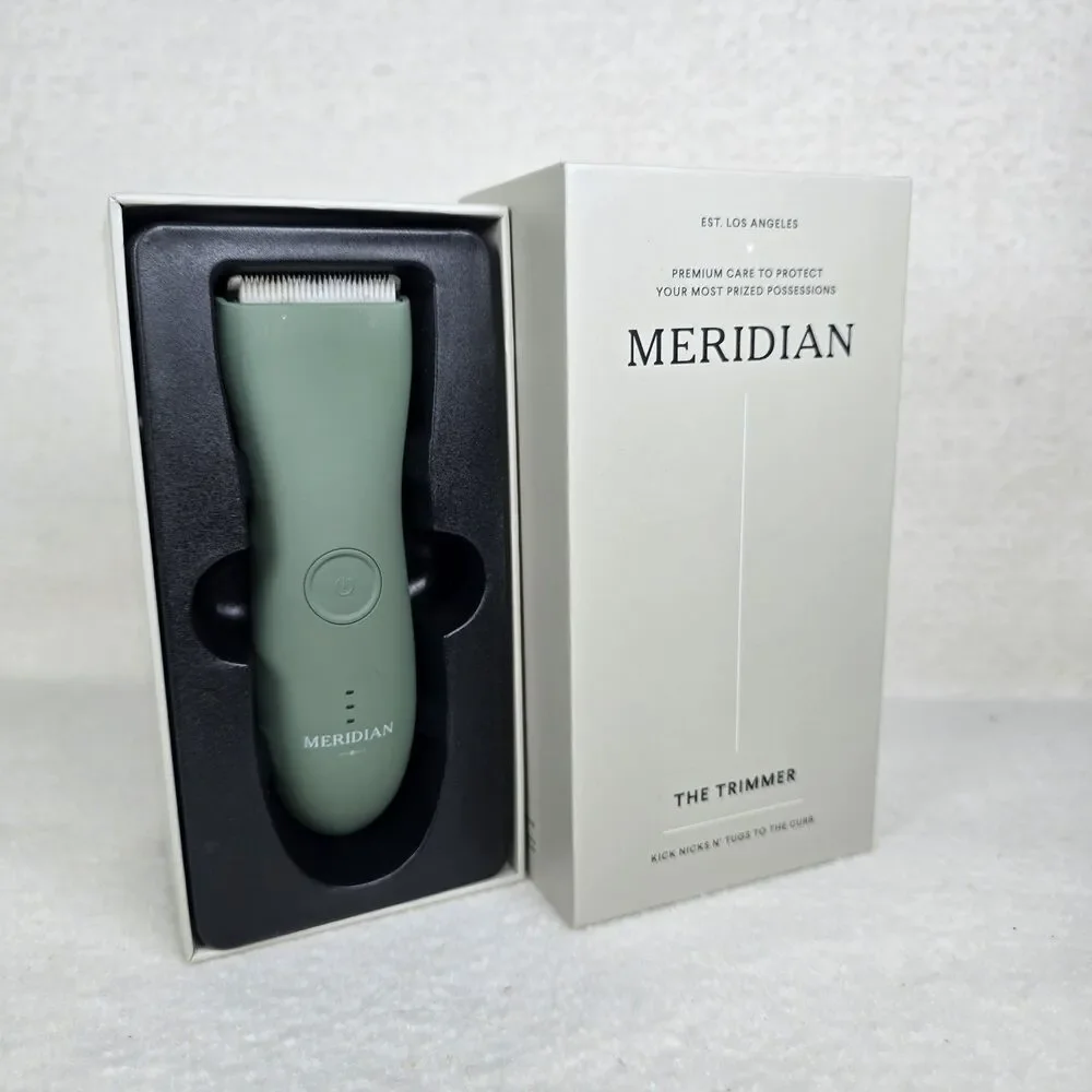 MERIDIAN The Trimmer Fresh Below The Belt Men's Hair Trimmer Sage M2B